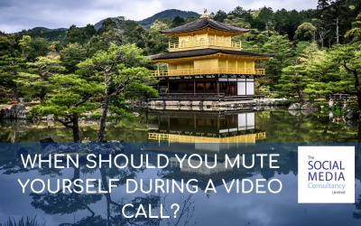 WHEN SHOULD YOU MUTE YOURSELF DURING A VIDEO CALL?