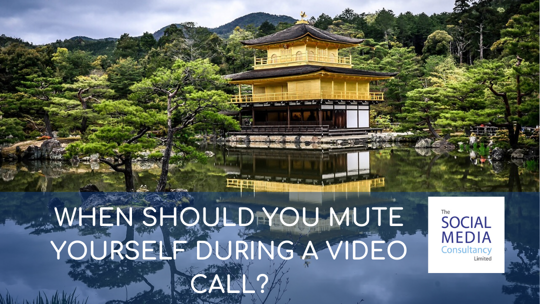 WHEN SHOULD YOU MUTE YOURSELF DURING A VIDEO CALL? - THE SOCIAL MEDIA CONSULTANCY LIMITED