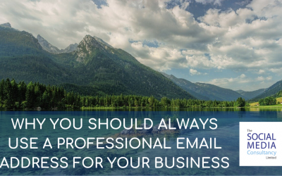 WHY YOU SHOULD ALWAYS USE A PROFESSIONAL EMAIL ADDRESS FOR YOUR BUSINESS